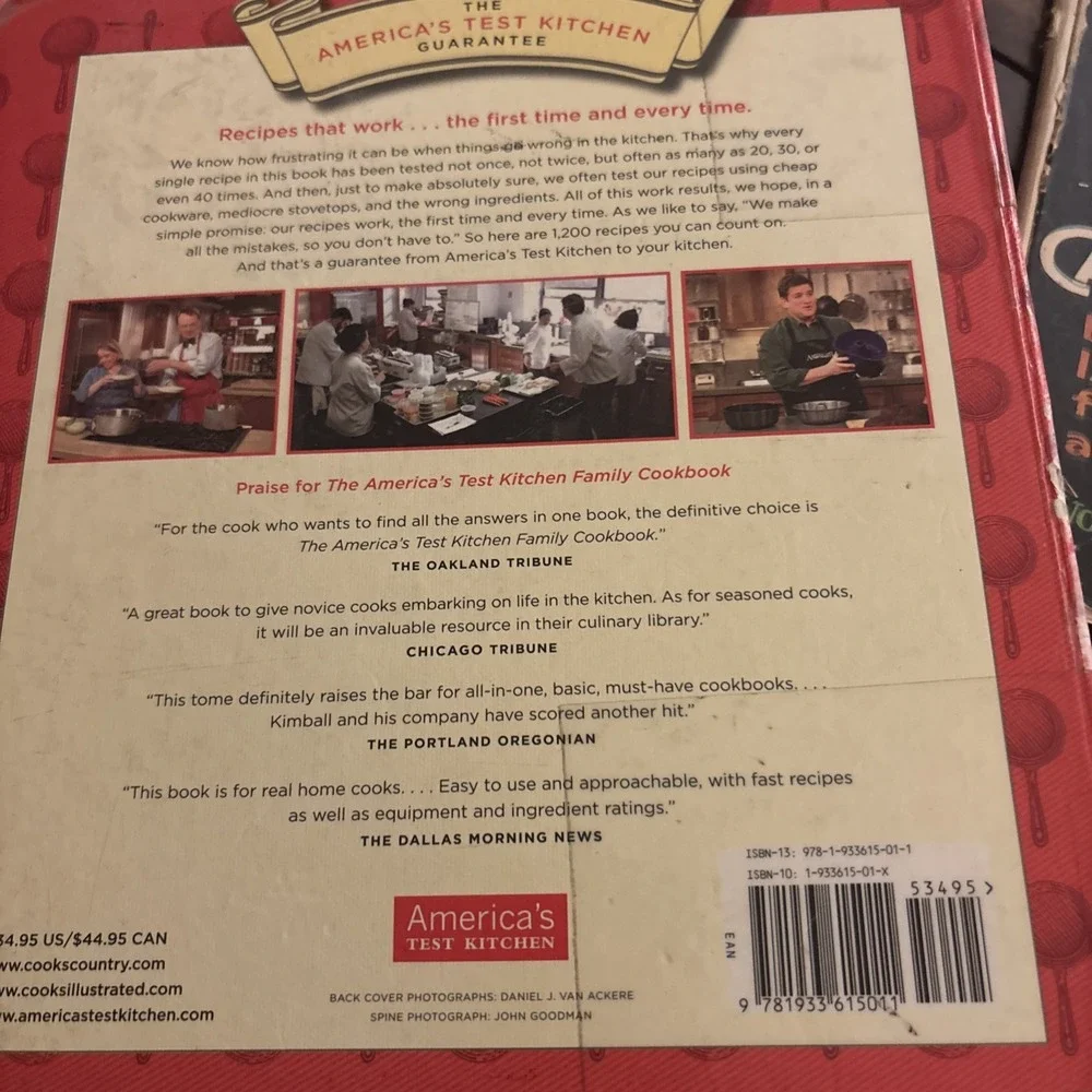 The America's Test Kitchen Family Cookbook (Revised Heavy-Duty Edition, 2006)